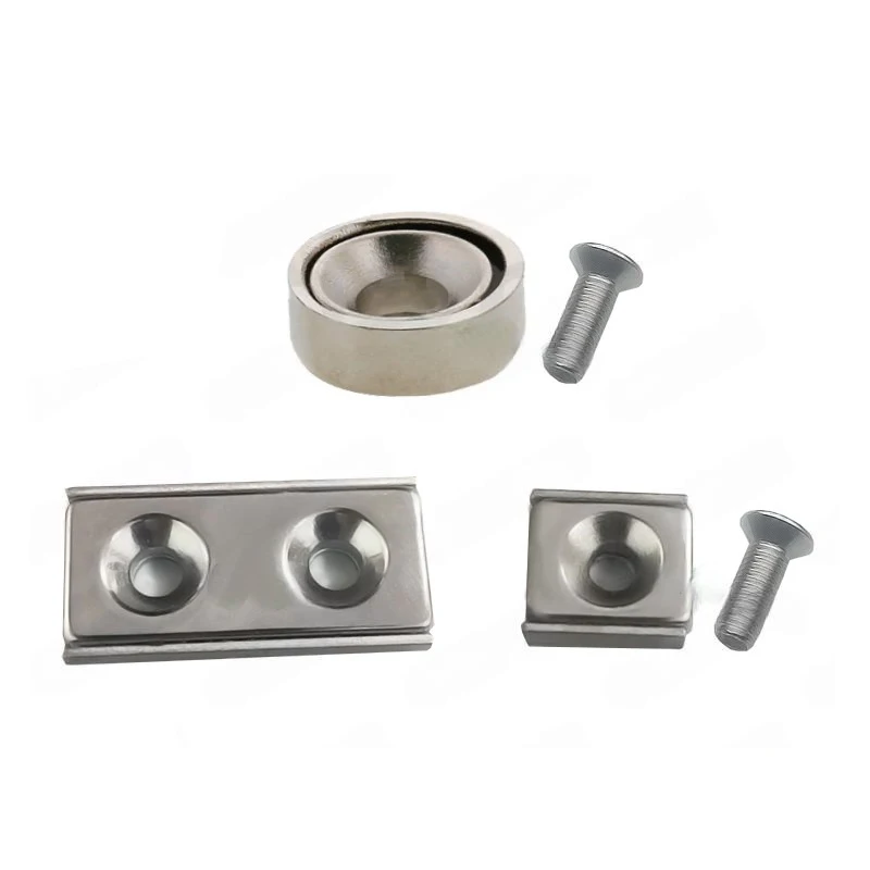 Base Magnética Blanda Industrial NdFeB BMF01/11 BMF21-A8-A10-A12-A15-A20-A25 HXCC HXCS HXCR con Servicio de Corte