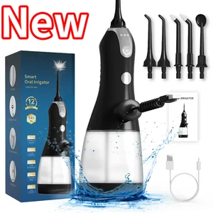 IPX8 Magnetic Charging Base Dental Water Flosser Portable Oral Irrigator Cordless Teeth Cleaner Water Flosser Oral Irrigator