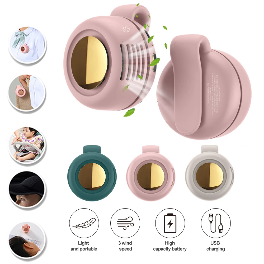 Portable Bladeless Rechargeable Fan for Outdoor & Indoor Use
