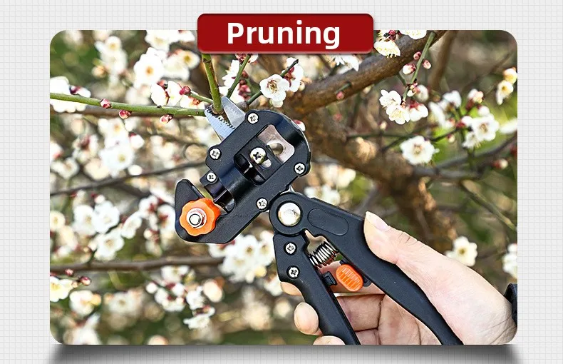 Ergonomic Pruning Scissors For Gardening And Fruit Tree Grafting_voghion.com