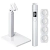 White with Stand