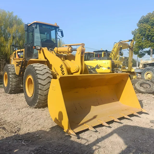 ハイキャパ Used Caterpillar 966h 966f 966g Wheel Loader Kawasaki 3 Ton Wheel