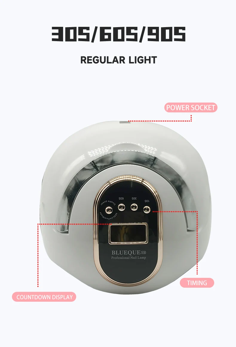 2025 AT-NDUV-022 168W uv led nail lamp factory