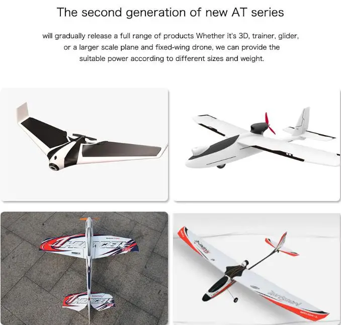 Tmotor At2321 Long Shaft 1250kv 950kv Brushless Electric Motor For