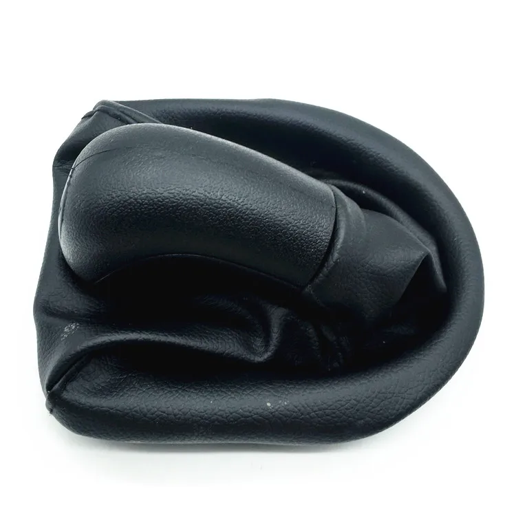 Soufflet Et Pommeau Levier De Vitesse Mercedes Vito W638 1996-2003 - Cuir Noir 5 Vitesses 18 Cm