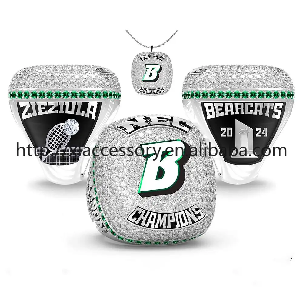 Custom Logo State Championship Ring Baseball Basketball