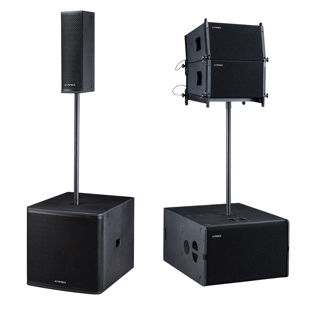 outdoor powered pa speakers