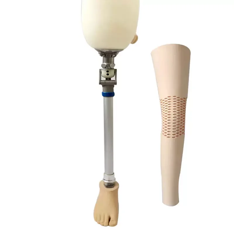 Leg Prosthesis Medical Artificial Limbs Prosthetic Leg Above Knee EVA Cosmetic Prosthetic Leg Cover