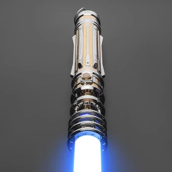 Full Metal Hilt Colorful Lightsaber Star Flashing Lights Sound Laser Sword Glowing Light Saber Sword Pixel Lightsaber