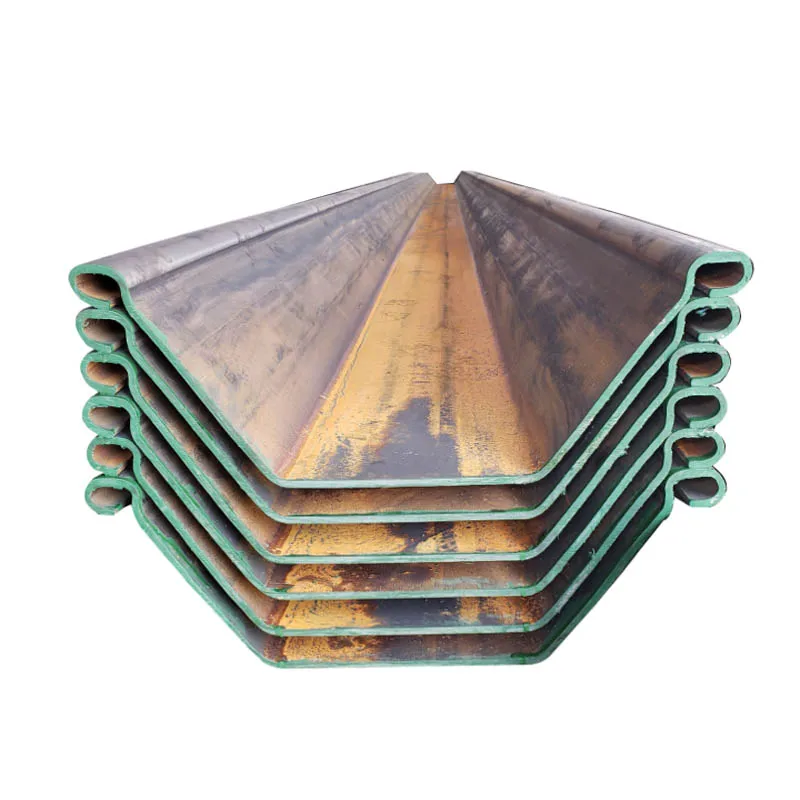 Low Price Used Sheet Pile Type 2 Chinese Manufacturer Used Steel Sheet Piling for Sale