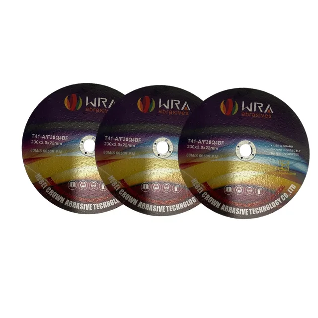 Factory Direct Sell Ultra Thin Cutting Disc Type T41 Flat 230mm Concrete Cutting Disc For Cutting Stone And Metal