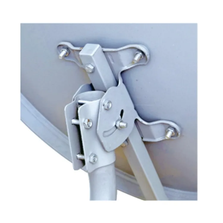 Universal KU Band 45cm Outdoor Satellite Dish Antenna with Steel Plate Construction Wall or Ground Mount