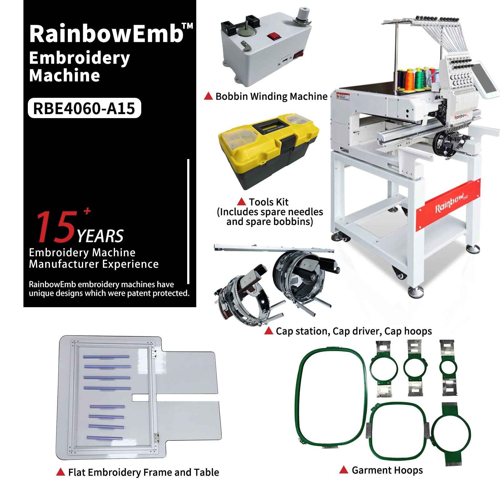 S5 MB-7 Power Yinghe Kargo Embroidery Machine in Guangzhou