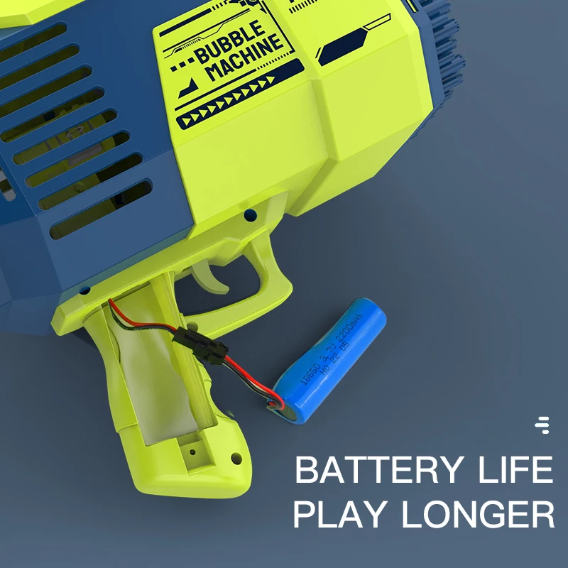 Автоматическая машина с эффектом мыльных пузырей 132 отверстиями