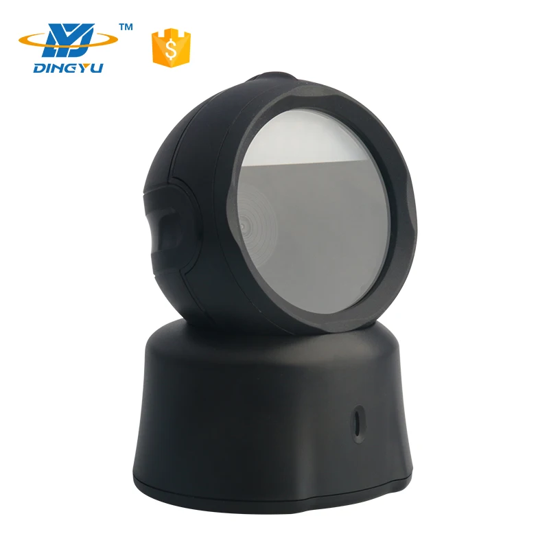 DP8210 Omnidirectional 2D QR Code Scanner Supermarket Desktop Corded QR Barcode Reader with Supermarket Price in Stock
