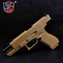 Wholesale G17 Electronic Soft Bullet Gun Toy Model Empty Hanging Bison Metal Alloy CS Toy Guns G17gen5 Hand Robbery Toys