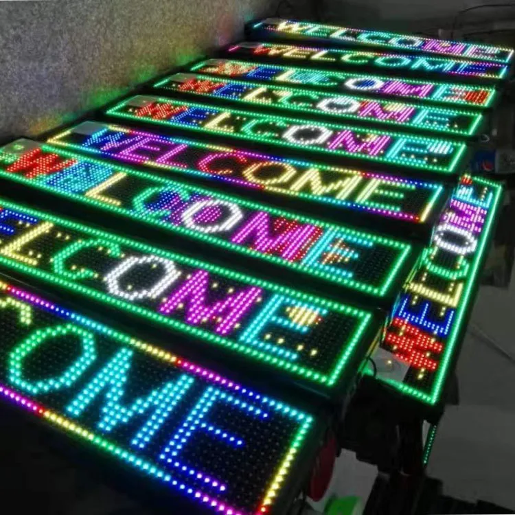 YIWU LED P10 Color Store Advertising Content Display Door Head Screen