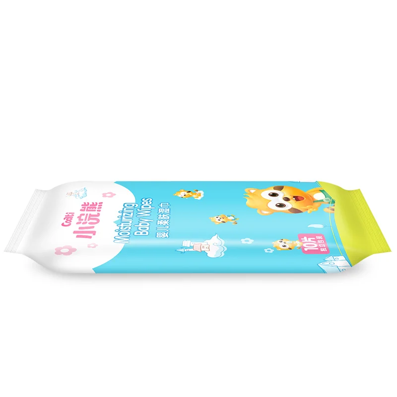 OEM ODM ручная пресс-форма 10 шт. Дорожная сумка пакет карман детские влажные салфетки платочки бумажные метка частного назначения