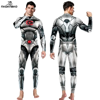 NADANBAO 2022 Jumpsuit Costume custom Armor design 3D print Cosplay Costume iron cosplay cool guys men women Jumpsuit couple