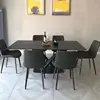 120*70*75 cm, una mesa y seis sillas