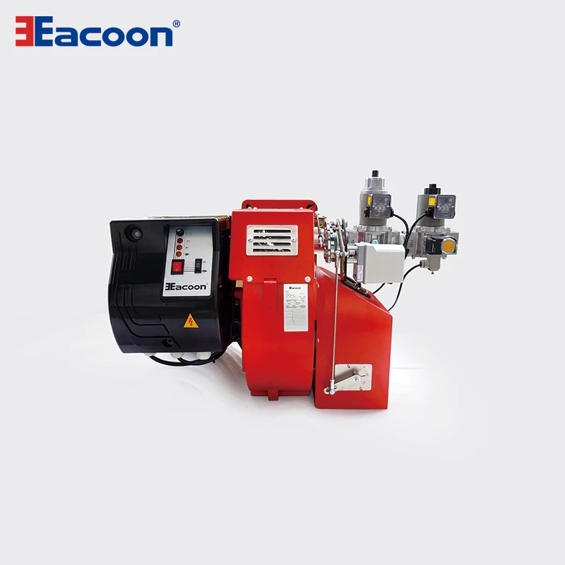 High Power Two-Stage Industrial Gas Burner Essential Boiler Parts Included for Condition Gas Boiler