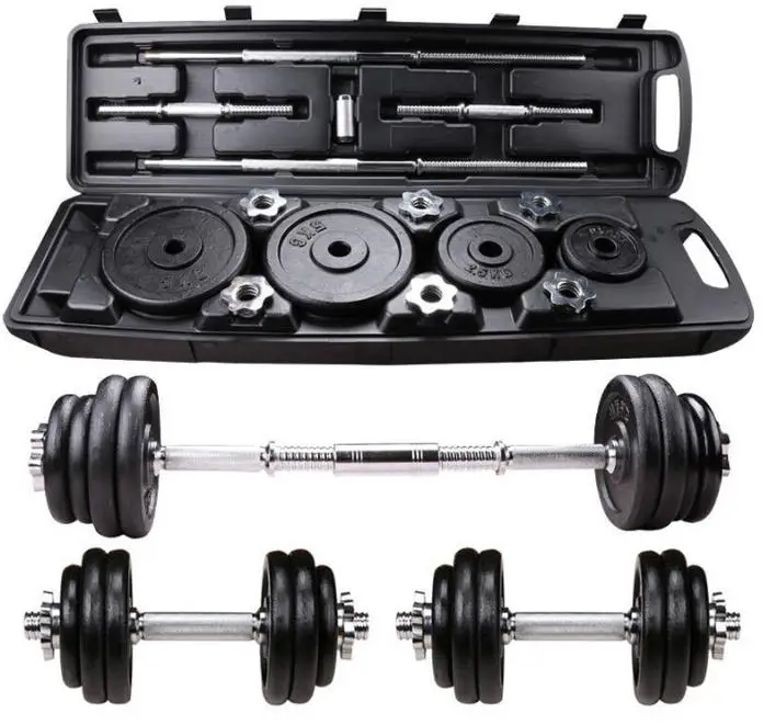Gym Weight Lifting Adjustable Dumbbell Set 50kg
