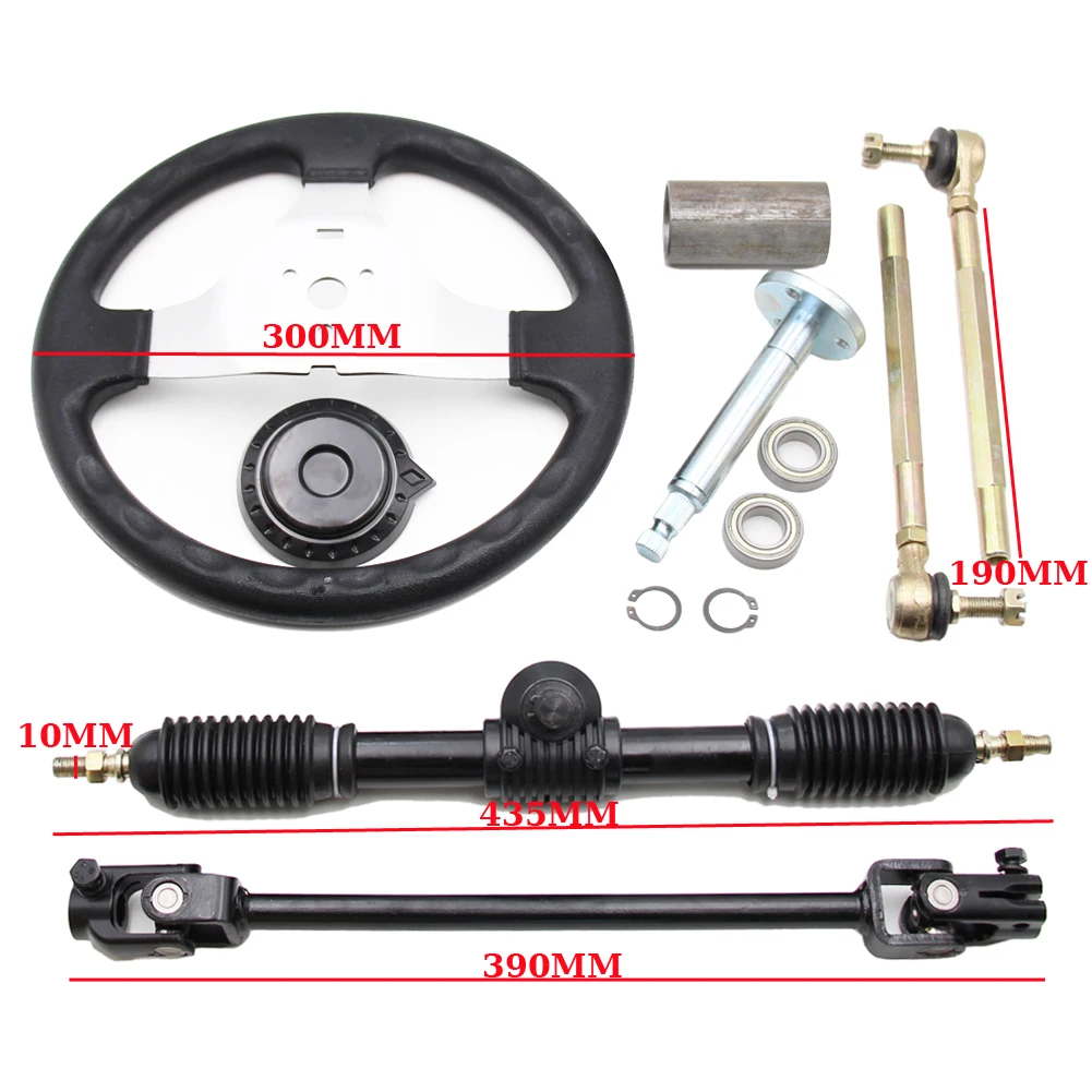 Original New Go Cart Steering Adjustable Steering Kit For Go Kart