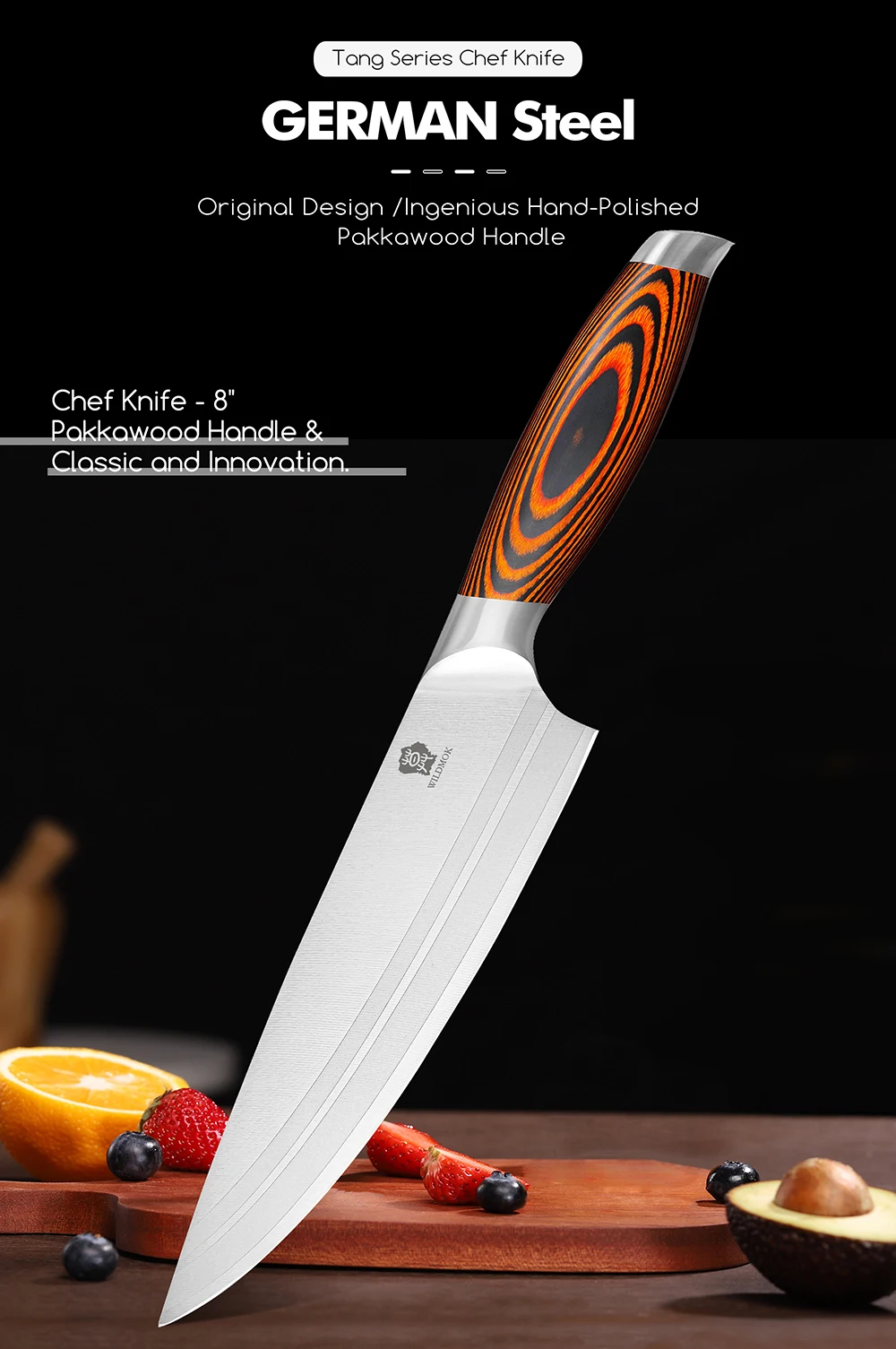 Profi Chefmesser Aus Edelstahl Für Die Küche_voghion.com