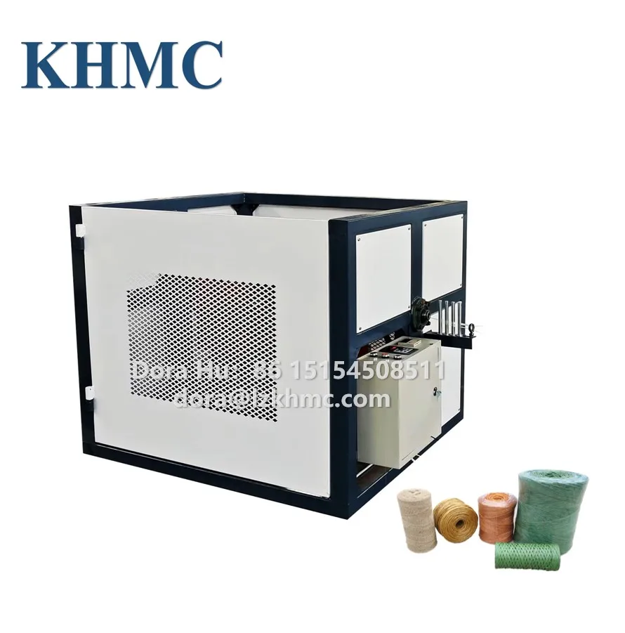PP Rope Twisting Machine Plastic Rope Twisted Twine Spool Winding Machine