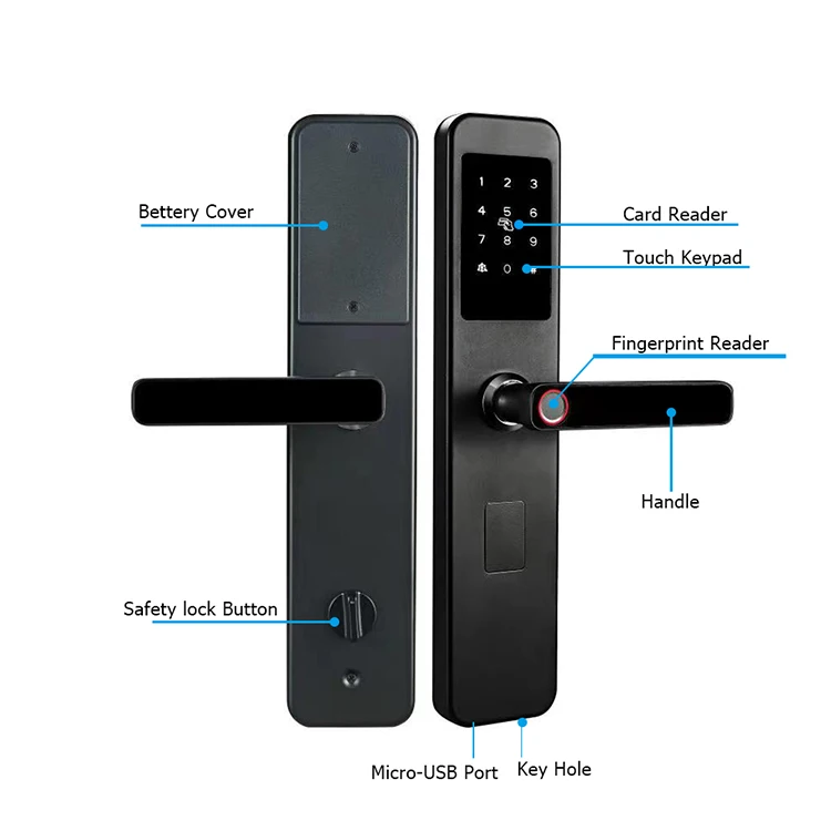 Tuya's WiFi App: Keyless Entry Smart Door Lock Innovation