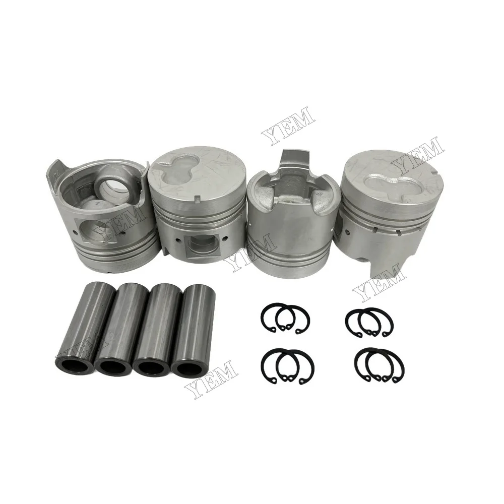 4FE1 Piston Kit Engine Parts Fits for Isuzu Engineering Machinery Part 6