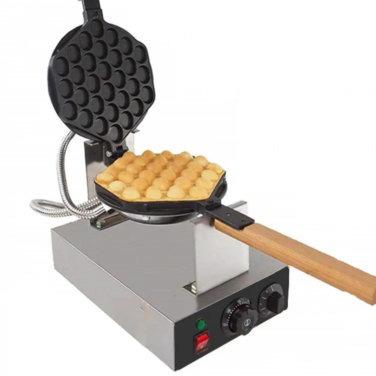 High Quality Automatic Electric Egg Waffle Baker Machine In Bakery