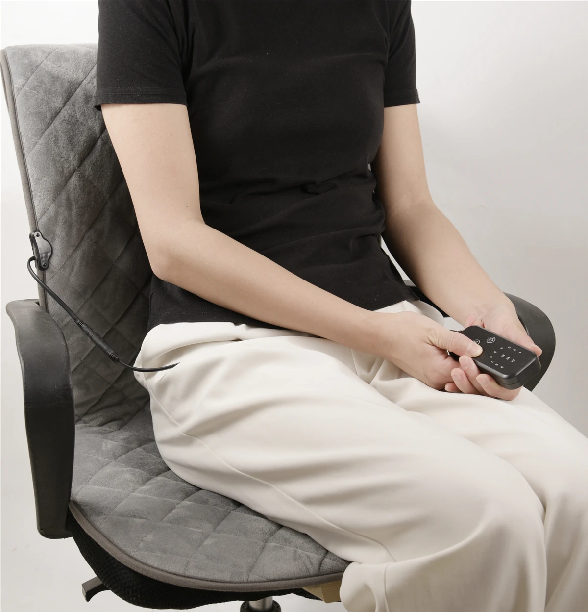 Универсальные Зимние теплые плюшевые автомобильные чехлы для сидений 12 В