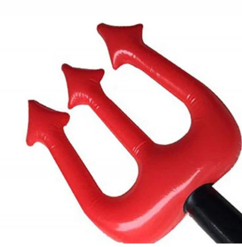 Halloween Promotional PVC Inflatable Toy Devil Fork Giant Inflatable Fork Knife EN71 Standard Advertising Inflatables
