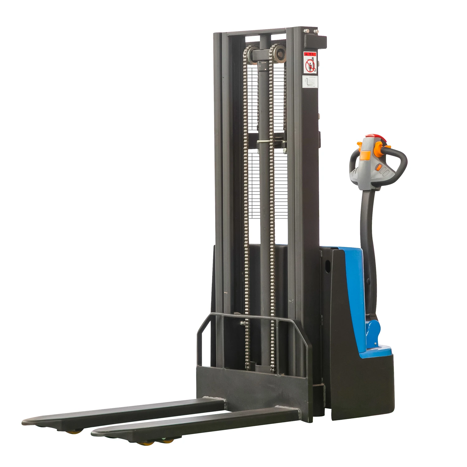 1 Ton Load Capacity 3 m Lift Height Electric Forklift Stacker Truck with CE