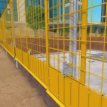 2025 Hot Selling High Quality Building Construction Safety Protective Barrier Fence Edge Protective Barrier
