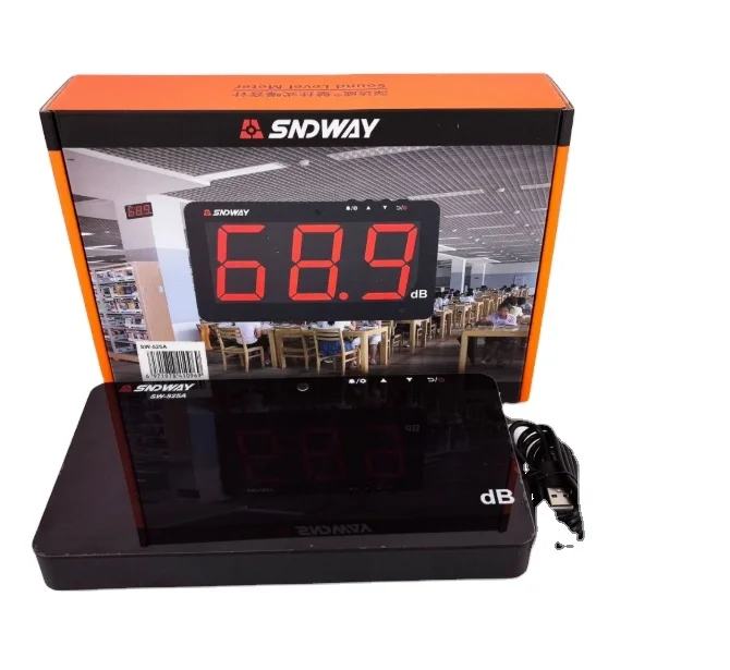 Schallpegelmesser, 30130 DB Schallpegelmesser Mit 9,6 Zoll LCD Display