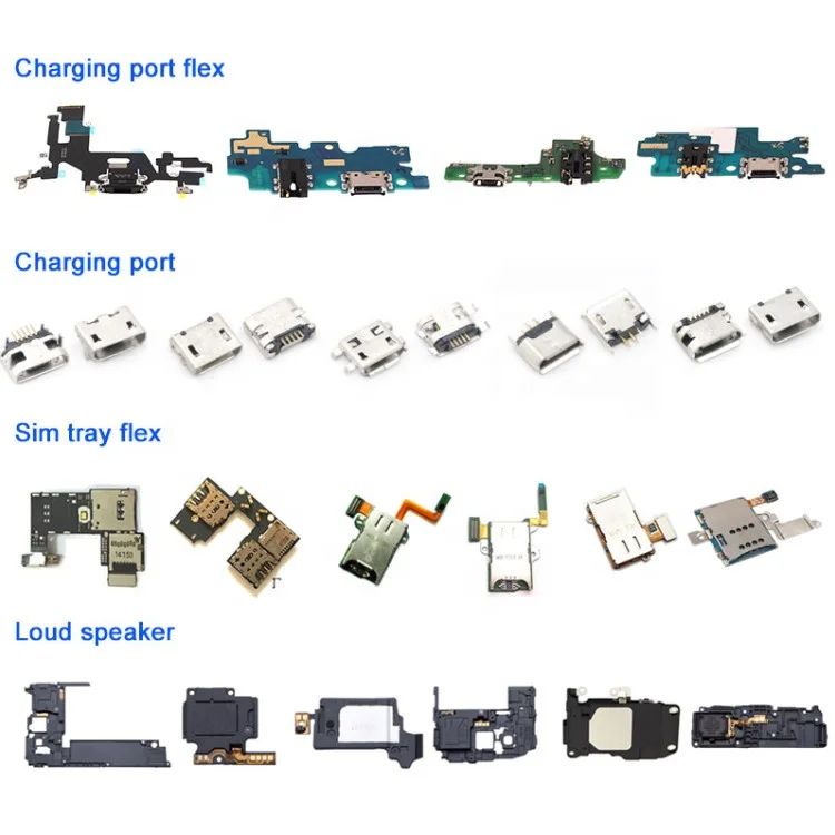 Replacement Cell Phone Parts For Different Brands Model Usb Charging