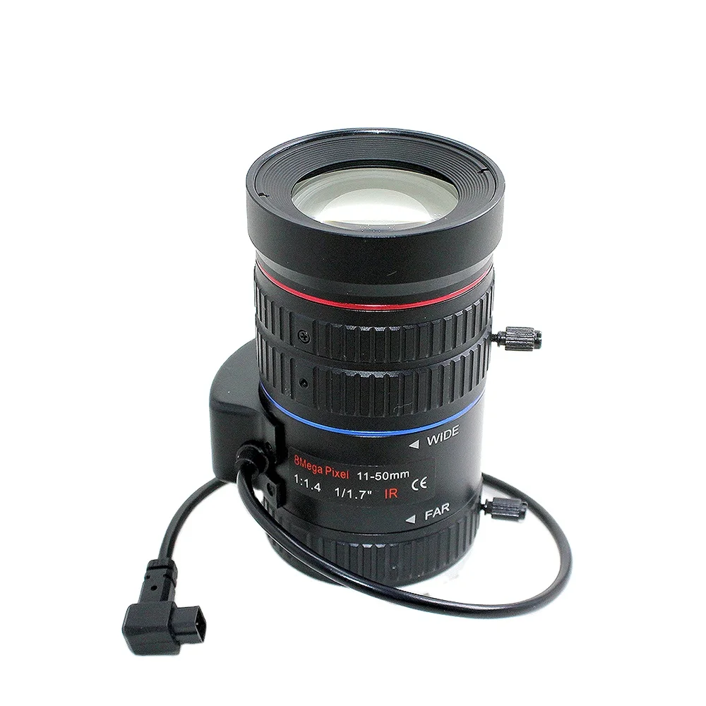 11mm -50mm Motorized Zoom Megapixel DC Iris Control Machine Vision Auto  Iris CS Mount Lens for Camera Sensor