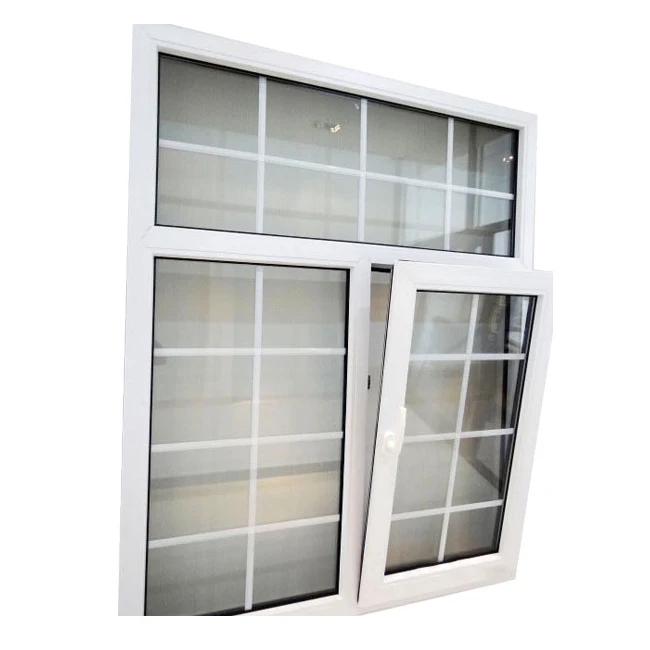 Side Hinged Window/swing and Hinged Windows/60 Series Pvc Tilt Window/guangzhou
