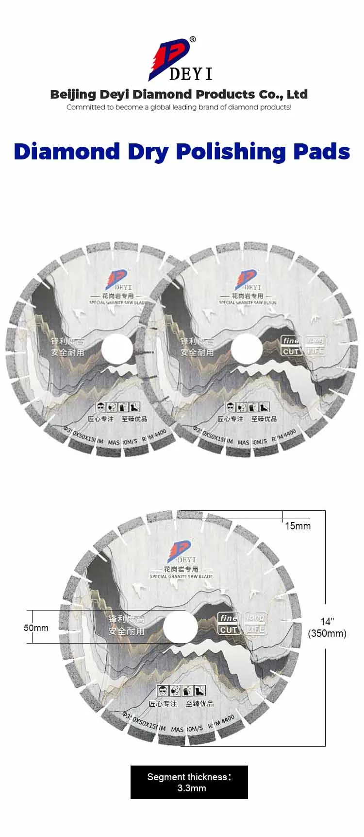 product 350mm diamond saw blades for granite disc marble stone cutting-15