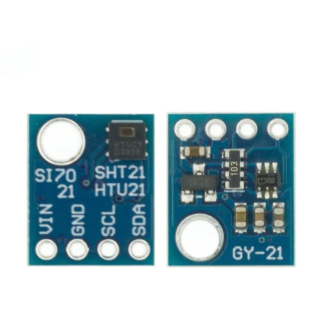 Si7021 GY-21 Module Industrial High Precision Humidity Sensor I2C IIC Interface Module For Arduino Low Power CMOS IC Module