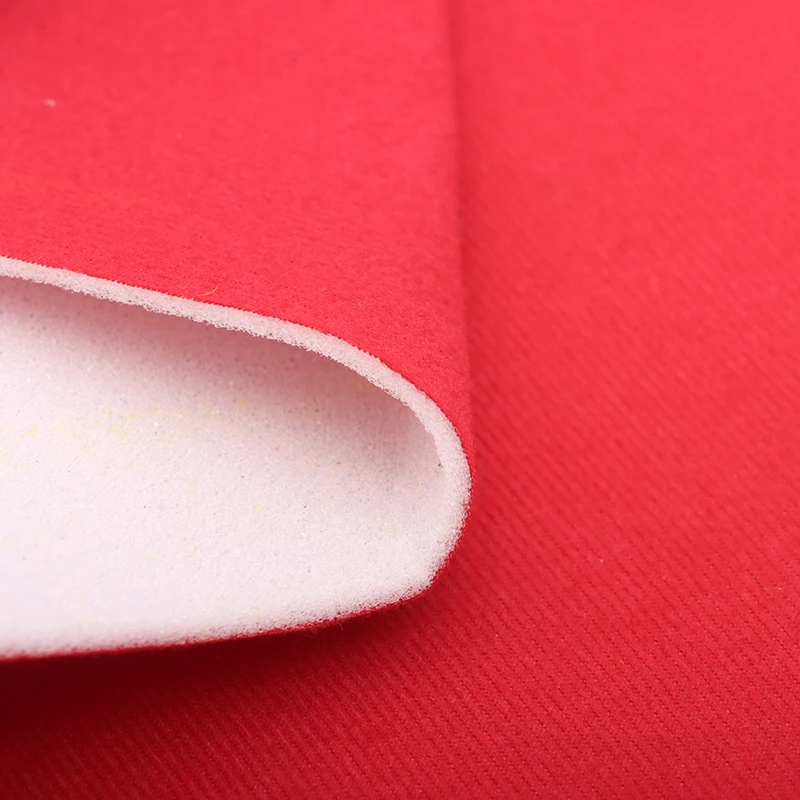 ขายส่ง ผ้ากำมะหยี่เคลือบโฟมปลอดภัยต่อผิว ผลิตตามสั่ง เหมาะสำหรับสายรัดยึดกระดูกหัก/แผ่นบุหมวกกันน็อก/เข็มขัดป้องกันเอว