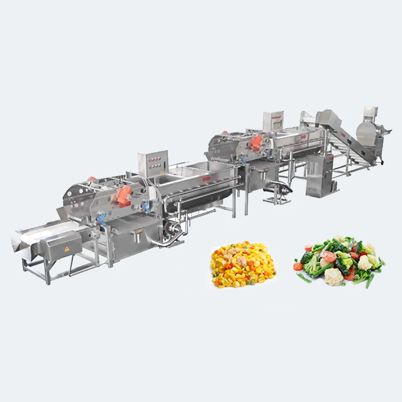 Fruit and Vegetable Cleaning Packing Production Line