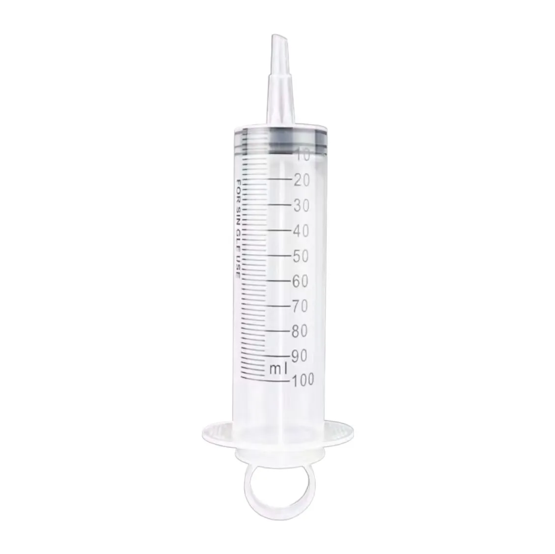 100ml Large Caliber Dispensing Syringe Transparent PVC