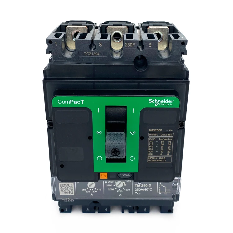 C25B3TM250 C25F3TM250 250A Compact NSX MCCB - Reliable Protection