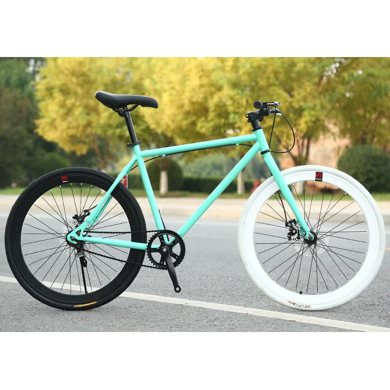 カスタムシングルスピード自転車 ブラック 26インチ a.n.design-works 送料無料ヤクシン完全組立 自転車 26インチ