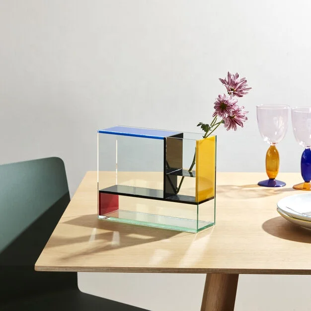 Custom Modern Clear Rectangular Acrylic Flower Display Box Elegant Desktop Storage Party Accessory Durable Perspex Factory
