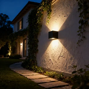 JACKSUN Minimalist Outdoor Wall Lamp LED for Garden Corridor Aisle Square  Waterproof for Hotels Villas Outdoor Lighting
