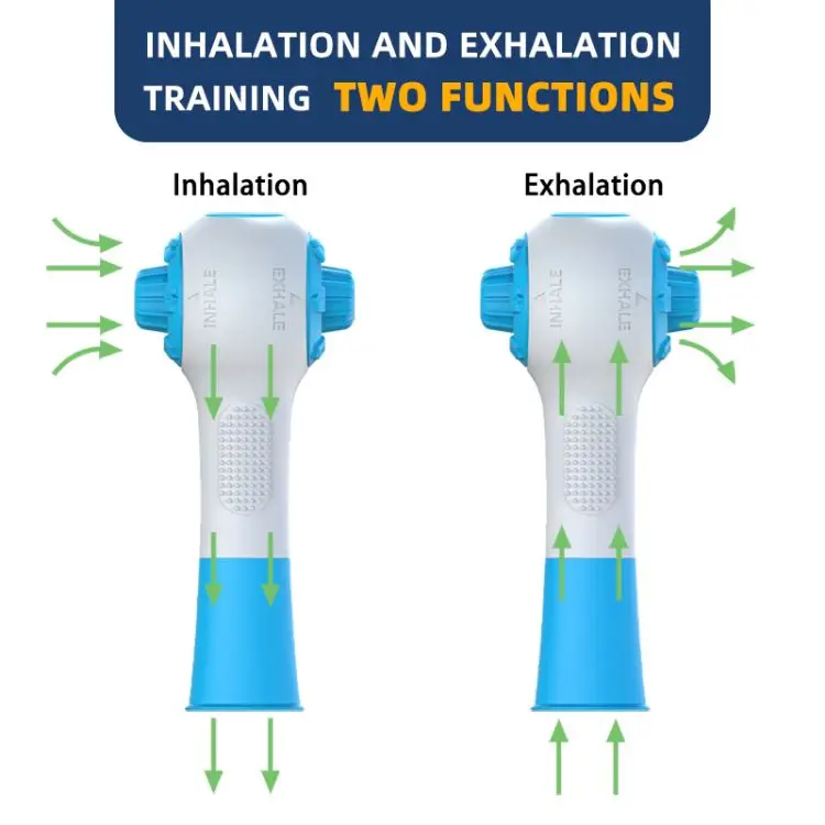 Easy Use Smart Breathing Trainer Lung Exercise Trainer Breathing